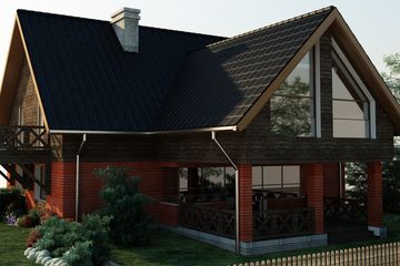  Projekt domu Genua (OLB1169) - projekt domu parterowego z poddaszem - Zdjęcie 2