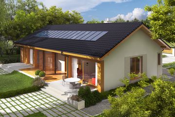  Projekt domu Eryk G1 (30 stopni) (WRC2676) - projekt domu parterowego - Zdjęcie 3