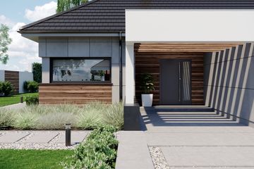  Projekt domu HomeKoncept 43 (KRX1058) - projekt domu parterowego - Zdjęcie 2