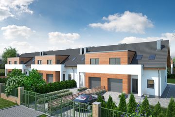  Projekt domu Eco 12 szereg (WOZ1011) - projekt domu parterowego z poddaszem - Zdjęcie 2