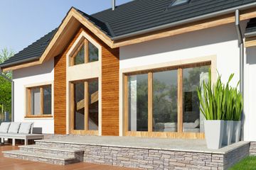  Projekt domu Okayama II LMP249a (WRB1589) - projekt domu parterowego z poddaszem - Zdjęcie 4