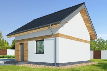  Projekt garażu G42 (WRB1590) - projekt garażu parterowego - Zdjęcie 5