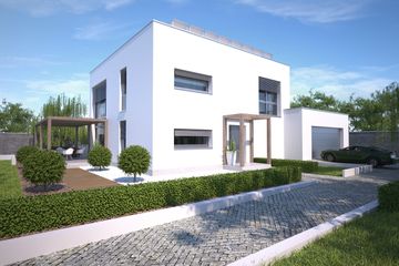  Projekt domu Koge III DCP402b (WOB1674) - projekt domu z pełnym piętrem - Zdjęcie 1