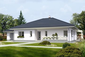  Projekt domu Denver IV DCB112c (WOB1675) - projekt domu parterowego - Zdjęcie 3