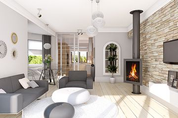  Projekt domu Wilga 2 (BSA1326) - projekt domu parterowego z poddaszem - Zdjęcie 7