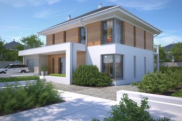  Projekt domu Carrara IV DCP332c (WOB1677) - projekt domu z pełnym piętrem - Zdjęcie 1