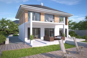  Projekt domu Carrara IV DCP332c (WOB1677) - projekt domu z pełnym piętrem - Zdjęcie 2