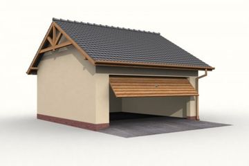  Projekt budynku gospodarczego G30 budynek gospodarczy (SLN1809) - projekt budynku parterowego - Zdjęcie 4