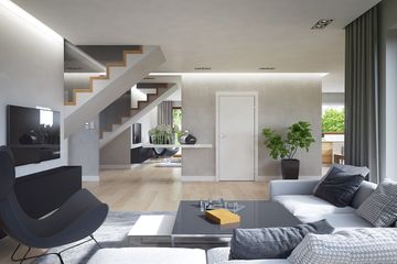  Projekt domu HomeKoncept-18 (KRX1018) - projekt domu parterowego z poddaszem - Zdjęcie 7