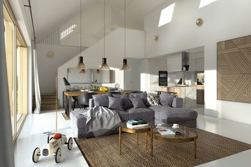  Projekt domu Ekonomiczny 4A (WAW1093) - projekt domu parterowego - Zdjęcie 5