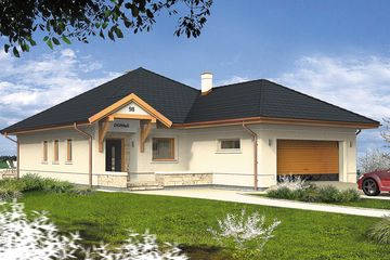  Projekt domu Planeta II (WRH1218) - projekt domu parterowego - Zdjęcie 6