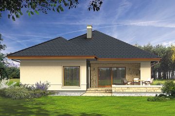  Projekt domu Planeta II (WRH1218) - projekt domu parterowego - Zdjęcie 7