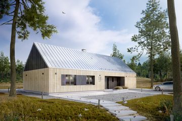  Projekt domu Jemioła (BSA2118) - projekt domu parterowego - Zdjęcie 2