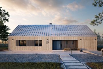  Projekt domu Jemioła (BSA2118) - projekt domu parterowego - Zdjęcie 3