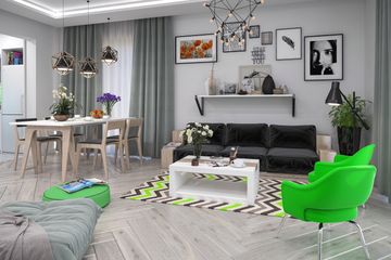  Projekt domu Tamara modern (WOE1110) - projekt domu parterowego - Zdjęcie 6