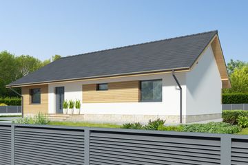  Projekt domu Arosa II DCB115a (WOB1678) - projekt domu parterowego - Zdjęcie 3