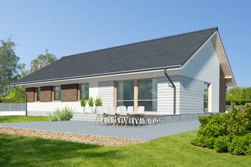  Projekt domu Arosa II DCB115a (WOB1678) - projekt domu parterowego - Zdjęcie 6