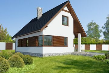  Projekt domu Arras II LMP284a (WRB1591) - projekt domu parterowego - Zdjęcie 2