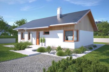  Projekt domu Royan IV DCB89c (WOB1679) - projekt domu parterowego - Zdjęcie 1