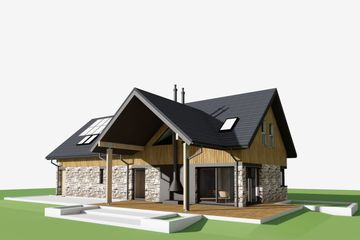  Projekt domu Nikolas G2 energo (WRC2682) - projekt domu parterowego z poddaszem - Zdjęcie 1