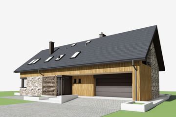  Projekt domu Nikolas G2 energo (WRC2682) - projekt domu parterowego z poddaszem - Zdjęcie 4