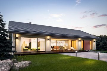  Projekt domu Otis (BSE1117) - projekt domu parterowego - Zdjęcie 2