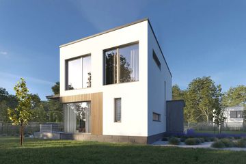  Projekt domu Belfast DCP268 (WOB1144) - projekt domu z pełnym piętrem - Zdjęcie 3