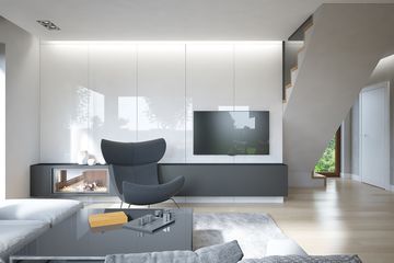  Projekt domu HomeKoncept-09 (KRX1009) - projekt domu parterowego z poddaszem - Zdjęcie 9