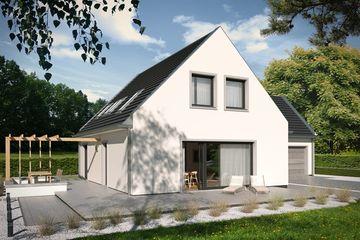  Projekt domu Sosenka 3B (WRD2699) - projekt domu parterowego z poddaszem - Zdjęcie 2