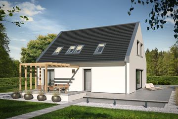  Projekt domu Sosenka 3B (WRD2699) - projekt domu parterowego z poddaszem - Zdjęcie 3