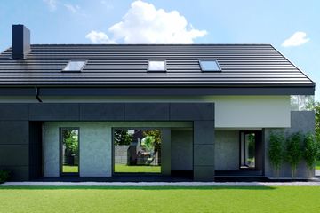  Projekt domu HomeKoncept 51 (KRX1061) - projekt domu parterowego z poddaszem - Zdjęcie 2