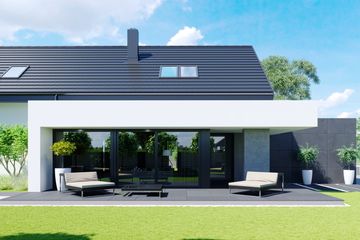  Projekt domu HomeKoncept 51 (KRX1061) - projekt domu parterowego z poddaszem - Zdjęcie 6