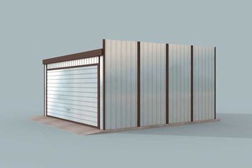  Projekt budynku gospodarczego GB9 projekt budynku gospodarczego (SLN2073) - projekt budynku parterowego - Zdjęcie 3