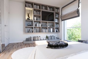  Projekt domu Ajaks Modern (WOE1111) - projekt domu parterowego z poddaszem - Zdjęcie 6