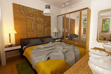  Projekt domu Modraszka z garażem 1-st. [A] (WRF1785) - projekt domu parterowego - Zdjęcie 5