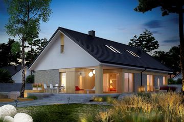  Projekt domu Daniel IV energo (WRC2685) - projekt domu parterowego - Zdjęcie 4