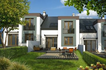  Projekt domu Emil - szereg l+s+s+p (WRD2701) - projekt domu parterowego z poddaszem - Zdjęcie 2