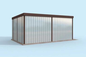  Projekt budynku gospodarczego GB13 budynek gospodarczy (SLN2086) - projekt budynku parterowego - Zdjęcie 4