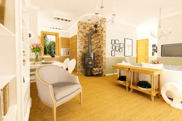  Projekt domu Raniuszek z garażem 1-st. [A] (WRF1790) - projekt domu parterowego - Zdjęcie 3