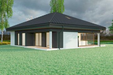  Projekt domu TT2 (WAF1027) - projekt domu parterowego - Zdjęcie 5