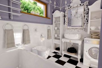  Projekt domu Raniuszek z garażem 1-st. bliźniak [A-BL2] (WRF1794) - projekt domu parterowego - Zdjęcie 6