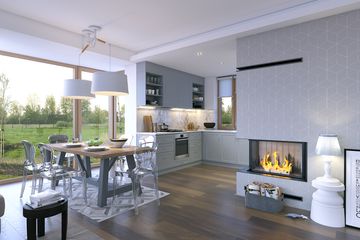  Projekt domu Przytulny 1 (WAW1094) - projekt domu parterowego z poddaszem - Zdjęcie 3