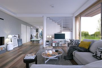  Projekt domu Przytulny 1 (WAW1094) - projekt domu parterowego z poddaszem - Zdjęcie 6