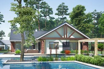  Projekt domu Artemida (1605) (KRD2754) - projekt domu parterowego - Zdjęcie 3