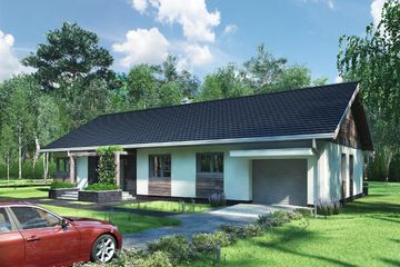  Projekt domu Daktyl (1604) (KRD2753) - projekt domu parterowego - Zdjęcie 3