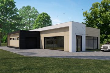  Projekt budynku usługowego Pawilon handlowy PH229 (SKA1059) - projekt budynku parterowego - Zdjęcie 1
