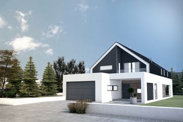  Projekt domu FX-24 (PZB1048) - projekt domu parterowego z poddaszem - Zdjęcie 3