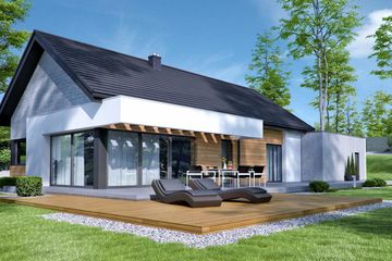  Projekt domu HomeKoncept 45 G2 (KRX1063) - projekt domu parterowego - Zdjęcie 3