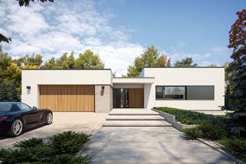  Projekt domu Agos (BSE1120) - projekt domu parterowego - Zdjęcie 1