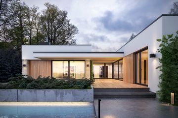  Projekt domu Agos (BSE1120) - projekt domu parterowego - Zdjęcie 3